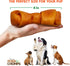 6-inch 6 Count Pork Chomps Roasted Pork Skin Dog Chews, Knots