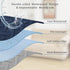 Dog Bed Cover for Pets, Waterproof Bed Covers, Furniture Protector Reusable Changing Pad (Navy Blue + Light Grey,