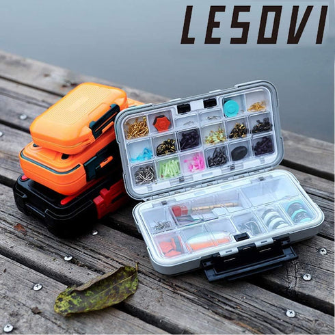Fishing Lure Boxes, Waterproof Portable Tackle Box Organizer, Mini Utility Fishing Box for Storing Tackle Set