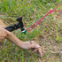 Tent Stakes, 10PCS Heavy Duty Pegs, Outdoor Camping Windproof Ground Stakes for All Kinds of Ground