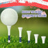 Mudder 600 Pcs 3-1/4" Golf Tees - USA Stars and Stripes Bamboo Patriotic Golf Tees for Men & Women