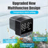 2-in-1 Aquarium Magnetic Brush - Fish Tank Glass Cleaner with Digital Aquariums Thermometer, Tiny Magnets Clean
