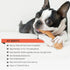 Premium Peanut Butter Dog Chew Bones, Rawhide Free, Gluten Free, 18pcs/pack, Healthy and Highly Digestible