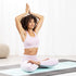 Navaris Foldable Yoga Mat for Travel, 1/16" Thick Non-Slip Exercise Mat for Pilates, Gym, Fitness