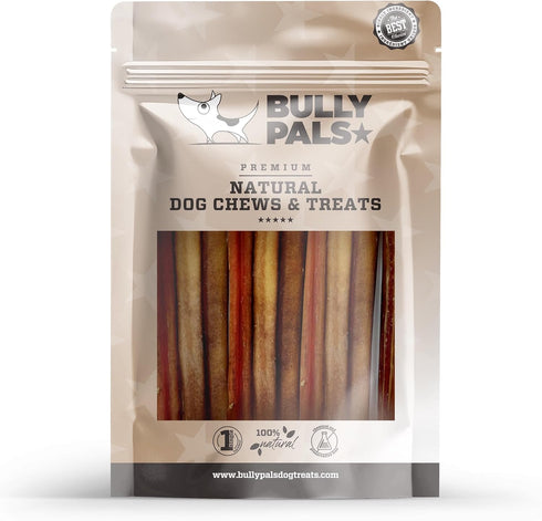 6" Standard Bully Sticks for Small to Medium Dogs - 10 Pack