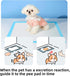 22" x 22" Disposable Puppy Dog Training Pads - Super Absorbent for Indoor Dogs, 100 Counts, Blue