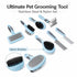 PODSJD Set, 8 1 Dog Brush Comb in Multifunctional Grooming Kit for Long Haired Pets, Cats and Dogs - Deshedding