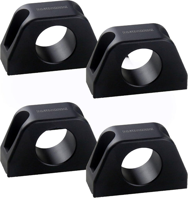 Blue Shark 153- Sailboat Aluminum Deck Fairlead - 14mm line (4- Pack)