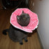Adjustable Soft Recovery Cat Cone, Dog Protective Collar for Cats and Small Dogs, Pink