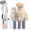 Pet Grooming Vacuum Kits-Dog&Cats Hair Remover Dematting Shedding, Cordless Handheld and Rechargeable