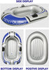 Boat,Swimming PLKO Inflatable Pool and Lake Inflatable Boat