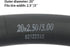 RUTU 20 Inch Bike Tube 20x1.125/1.50/1.75/2.50/3.0/3.5/4.0 with Installation Accessories - 2 Pack