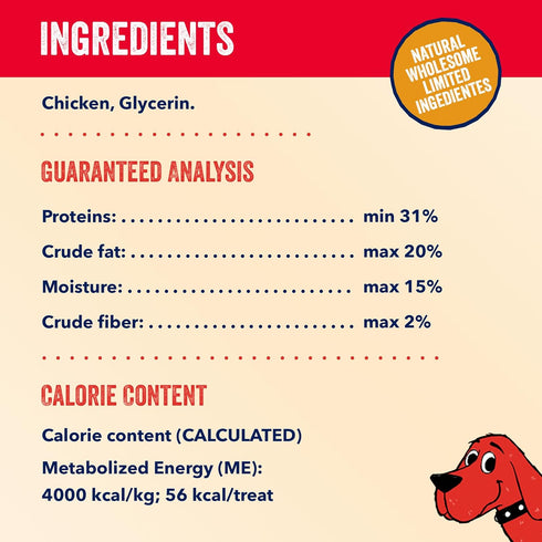 24 oz Chicken Jerky Dog Treat Chicken Strips Dog Jerky Treats for Dogs Canine Snacks Natural Canine high Protein Grain