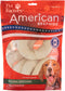 Pet Factory American Beefhide 3-4" Donuts Dog Chew Treats - Natural Flavor, 8 Count
