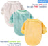 FabriCastle Small Dog Sweater, 3 Count, Dog Clothes Coat, Dog Jacket for Small Medium Dogs Boy or Girl, Ultra Soft and Warm Cat Pet Sweaters (X-Small, Beige,Light green,Yellow)