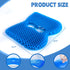 Kayak Seat Cushion, Anti Slip Thicken Gel Pad, Breathable Waterproof Cushion for Kayaks, Canoe, and Boat, Blue 2 Packs