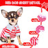 2 Pieces Dog Shirts for Small Dogs: Stripe Clothes for Spring Summer Chihuahua Yorkie - Soft Pet T-Shirt Extra Small