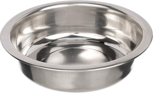 Neater Pet Brands 1.5 Cup Shallow Stainless Steel Cat Bowls, 12 oz, Dishwasher Safe