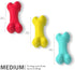 Playology Dog Toys | Rainbow of Scent Chew Toy Gift Box - Medium Dual Layer Bones for Dogs | Peanut Butter, Chicken