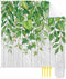 ZFUNCING Watercolor Green Leaves Farm Wood 108x84in Outdoor Waterproof Sandproof Picnic Blankets with