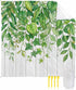 ZFUNCING Watercolor Green Leaves Farm Wood 108x84in Outdoor Waterproof Sandproof Picnic Blankets with