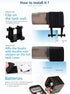 LONDAFISH Aquarium Fish Feeder - 0.175L Capacity, Plastic, Timer for Pelleted, Particle, Flake Feeds
