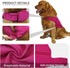 Comfort Dog Anxiety Relief Coat, Calming Vest Wrap for Thunderstorm, Travel, 4th of July Fireworks, Vet Visits,