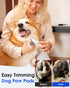 Upgraded Dog Paw Trimmer with LED Light, 9 mm Mini Blade, Smart Display, Type-C Rechargeable Pet Clippers for Small