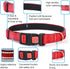 Reflective Dog Collar, Adjustable Durable Neoprene Pet Collar, Ultra Soft Breathable with Quick Release Buckle for Dogs