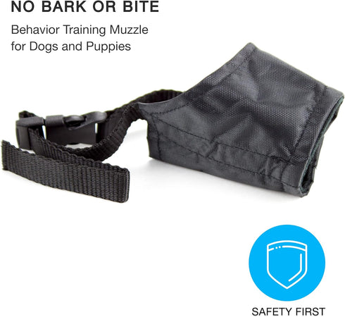 Safety Muzzle, Breathable Nylon Cloth, XXS