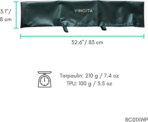 Vincita Mountain Bike Durable Water-Resistant Handlebar Cover XL, Adjustable Strap Bike Cover for Road Bicycles