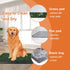 Dog Grass Pad with Tray 25"X20", Artificial Grass for Potty Training, Indoor Outdoor Dog Pee Grass Litter Box