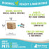 Raw Paws Freeze Dried Lamb Liver Treats for Dogs & Cats, 4-oz Made in USA for Training & Treats