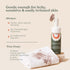 Dandylion Clean Paws No-Rinse Foaming Cleanser | Gentle, Fragrance-Free, pH Balanced | 5fl oz. with Brush