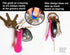 Pack Dog Poop Bag Opener and Grocery Produce Bag Opener - Two - Easily Open Slippery Bags Works With Gloves