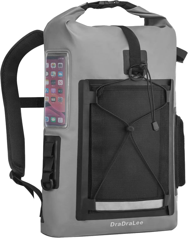 Waterproof Kayak Dry Bag Backpack, 30L Capacity