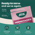 9oz, 6 Pack Jinx Beef & Chicken Grain Free Wet Dog Food Pouches, Meal or Dog Food Topper Mix-in, Made with Real Beef