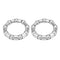 X AUTOHAUX 2pcs 44.5mm x 9 Ball Bearings Cages Crank Bearings for Bicycle Wheel Bearing Retainer