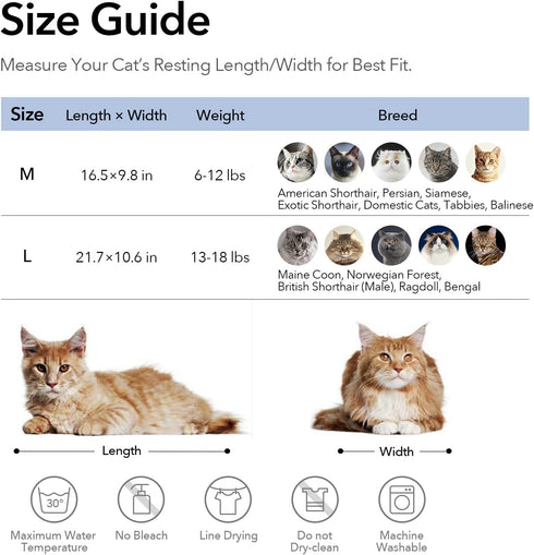 Trimming 17" 10" 8-12 lbs Pet Grooming Bag for Nail & Anti-Scratching Restraint Cat/Dog for Claw Care, Medical Exams, L