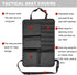 Tactical Car Seat Back Organizer with Molle Panel Vehicle Gun Holder - Seat Back Storage Cover for Rifle Hunting