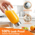 8 oz 12 Pack Luxfuel Glass Water Bottles with Lids, Small Glass Juice Bottles with Stainless Steel Caps & Funnel