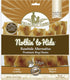 Fieldcrest Farms Premium Natural Rawhide Alternative Flip Chips for Dogs, 3 Pack Bundle (Chicken, Beef, Peanut Butter)