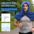 GASRONS (2-Pack) Cooling Hoodie Towels - Reusable, Sweat-Absorbing Cooling Wrap for Neck & Face. Instant Cold Towel