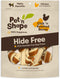 Pet 'n Shape Hide Free Chik 'n Knot Bones, 10 Count 15.5 oz - Rawhide Free Dog Treats for All Life Stages