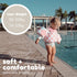 KIDSco Swim Vest for Kids 30-50 lbs - Toddler Swimming Aid with Shoulder Strap and Water Wings for Boys and Girls 2 to