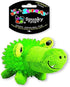 Spunky Pup Lil' Bitty Squeakers Dog Toy, Small Sized Toy with Ball Squeaker, Gator