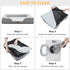 Large Waterproof Memory Foam Dog Bed, Orthopedic with Removable Bolsters & Washable Cover