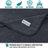 PetAmi Waterproof Dog Blanket, Pee Proof Reversible Fleece Blanket for Small Medium Dogs, 24x32 Gray