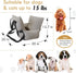 15 lbs, Dog Car Seats for Small Dogs, Puppy Car Seat Under Small Dog Bed for Travel, Elevated Pet Seat with Safety