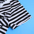 Dog Shirts for Large Dogs - Oversized Breathable Striped T Shirt Pullover Clothes for Medium to Large Dogs (Size L)